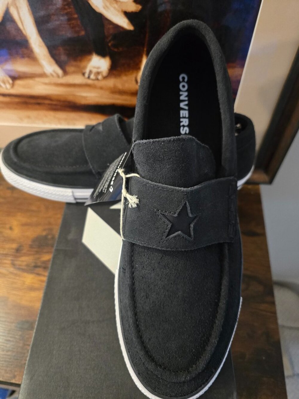 Converse Chuck Taylor All Star Loafer Slip-On Black A15022C Men's Size 10 NEW